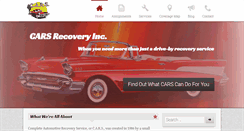 Desktop Screenshot of carsrecoveryla.com