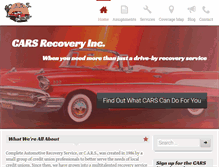 Tablet Screenshot of carsrecoveryla.com